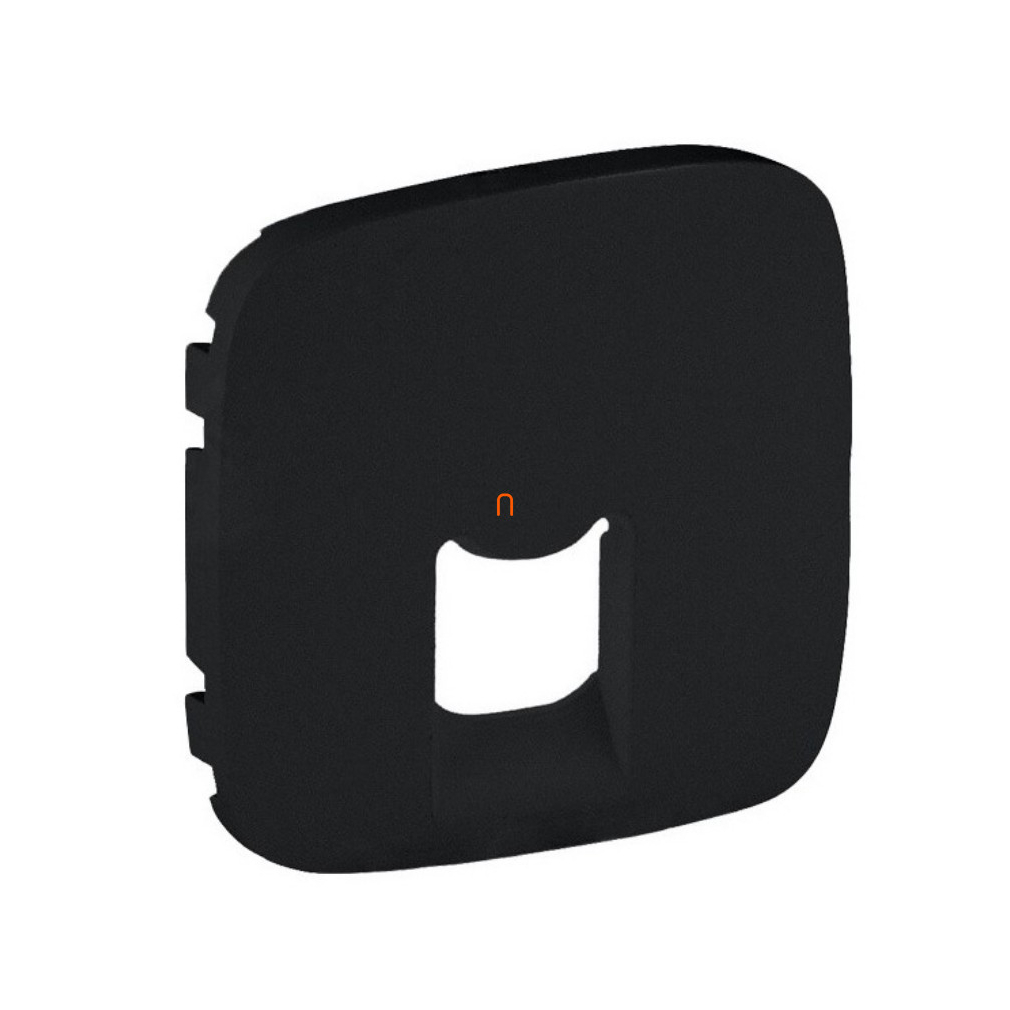 Legrand Valena Allure 755418 RJ11/RJ45 burkolat fekete