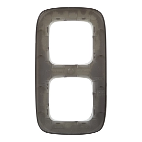 Legrand Valena Allure 2-es keret, fehérüveg - 755542