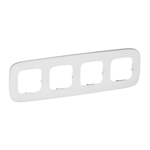 Legrand Valena Allure 4-es keret, fehérüveg - 755544