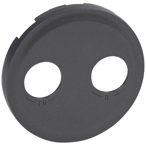 Legrand Céliane TV-RD burkolat, grafit - 67983