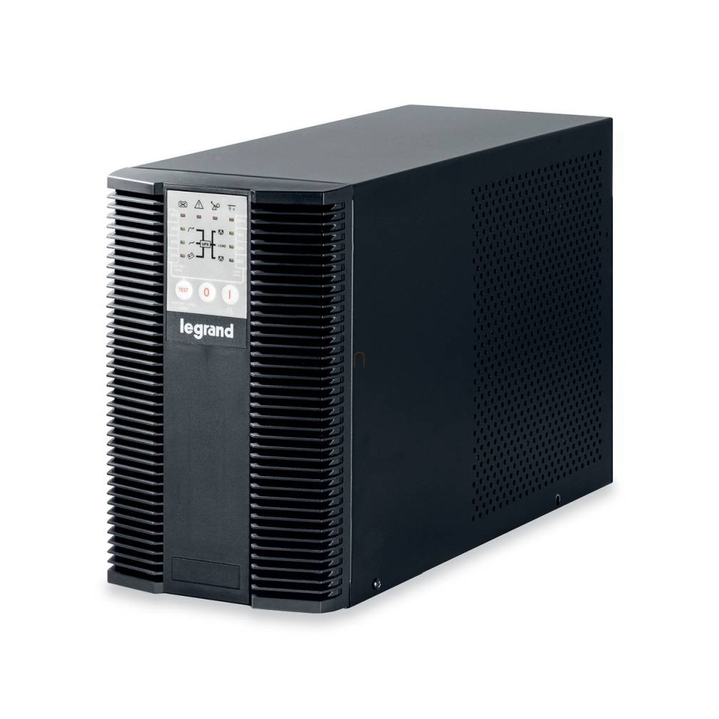 Leg. 310154 KEOR LP 1 kVA 5 perc BEM: C14 KIM: 3xC13 RS232 SNMP szlot online kettős konverziós szünetmentes torony (UPS)