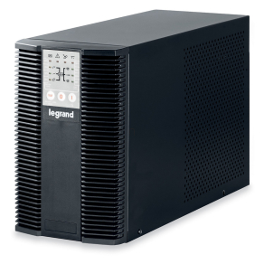   Legrand Keor LP 1 kVA 5 perc BEM: C14 KIM: 3xC13+1xFR RS232 SNMP szlot online kettős konverziós szünetmentes torony (UPS) - 310155