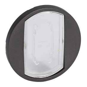   Legrand Céliane széles billentyű címketartóval, grafit - 67934