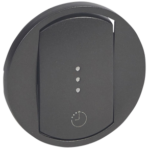   Legrand Céliane burkolat időzítő kapcsolóhoz, grafit - 67936