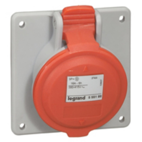   Legrand P17 Tempra PRO Dafbe-324k06 m400V IP44 döntött aljzat 555289 - 555289