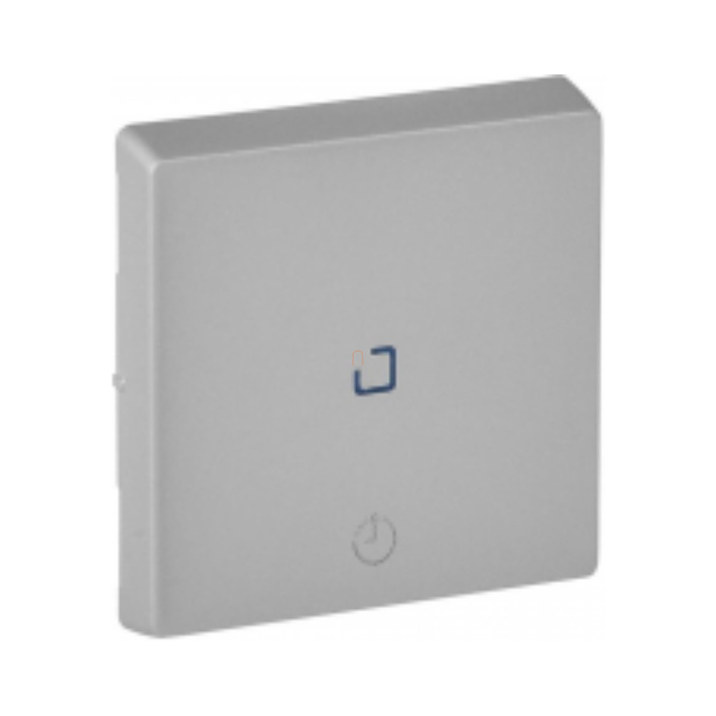 Valena Life 755212 világítás + késleltetett ventilátor és időkapcsoló burkolat alumínium Legrand