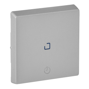   Legrand Valena Life világítás + késleltetett ventilátor és Időzítőkapcsoló burkolat, alumínium - 755212