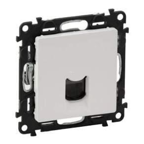 Legrand Valena Life 1xRJ45 STP Cat6A aljzat fehér - 753148