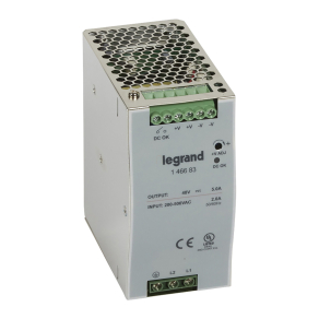   Legrand tápegység 240W 200-500/48V= kapcsolóüzemű stabilizált - 146683