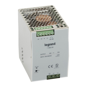   Legrand tápegység 480W 200-500/48V= kapcsolóüzemű stabilizált - 146684