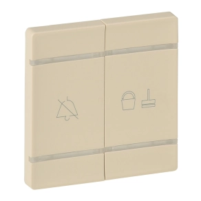   Legrand MyHome -Valena Life “Ne zavarjanak” és “Takarítást kérek” burkolatok kat. szám 0 675 93 vezérlő mechanizmushoz, elefántcsont - 754931