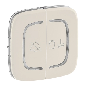   Legrand MyHome (Valena Allure) “Ne zavarjanak” és “Takarítást kérek” burkolatok kat. szám 0 675 93 vezérlő mechanizmushoz, elefántcsont - 754934