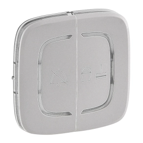   Legrand MyHome (Valena Allure) “Ne zavarjanak” és “Takarítást kérek” burkolatok kat. szám 0 675 93 vezérlő mechanizmushoz, alumínium - 754948