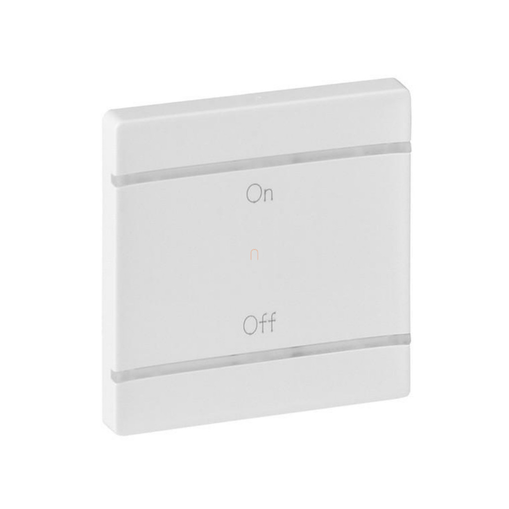 MyHome (Valena Life) fehér BE/KI jelölés széles burkolat 755170 Legrand