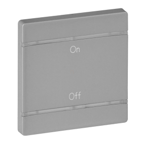   Legrand MyHome -Valena Life BE/KI jelölés széles burkolat, alumínium - 755172