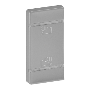   Legrand MyHome -Valena Life hangerővezérlés, fényerőszabályozás, bal oldali burkolat, alumínium - 755323