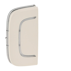   Legrand MyHome (Valena Allure) jelöletlen jobb vagy bal oldali burkolat, elefántcsont - 755333