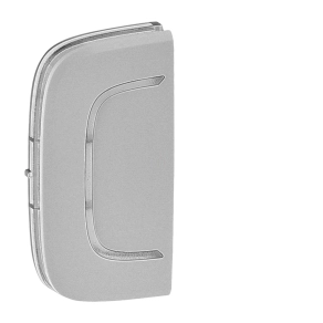   Legrand MyHome (Valena Allure) jelöletlen jobb vagy bal oldali burkolat, aluminium - 755334