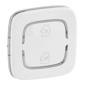   Legrand MyHome (Valena Allure) GEN BE/KI széles burkolat, fehér - 755364