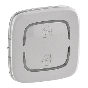   Legrand MyHome (Valena Allure) GEN BE/KI széles burkolat, aluminium - 755369