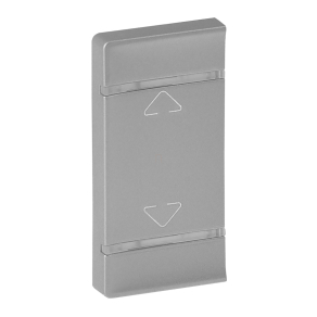   Legrand MyHome -Valena Life redőnyvezérlés FEL/LE jobb vagy bal oldali burkolat, alumínium - 755402