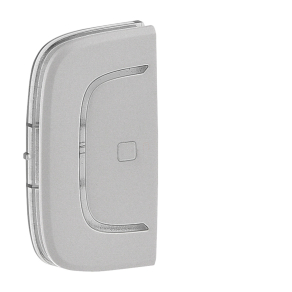   Legrand MyHome (Valena Allure) stop jobb vagy bal oldali burkolat, aluminium - 755443