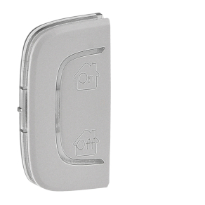   Legrand MyHome (Valena Allure) GEN BE/KI bal oldali burkolat, aluminium - 755546