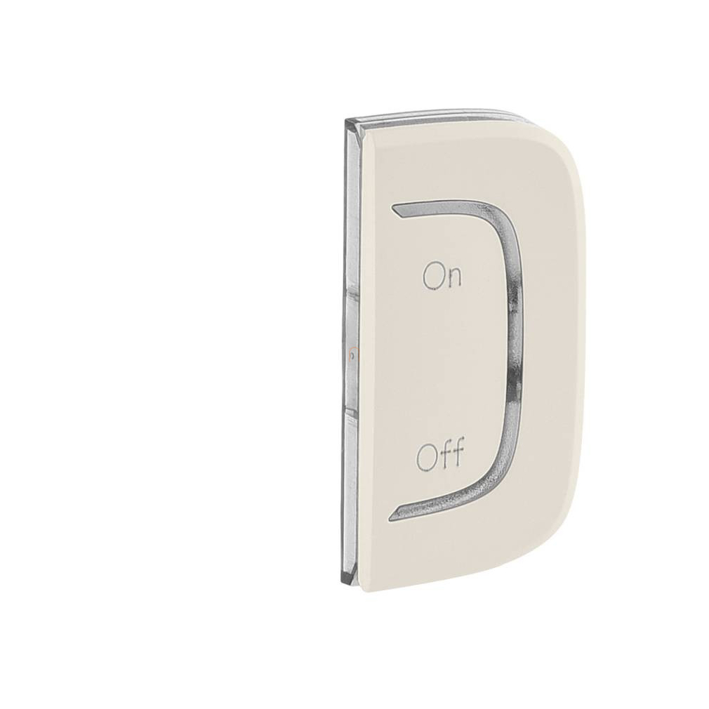 MyHome (Valena Allure) elefántcsont BE/KI jelölés jobb oldali burkolat 755548 Legrand