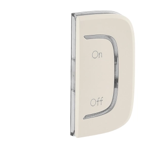   Legrand MyHome (Valena Allure) BE/KI jelölés jobb oldali burkolat, elefántcsont - 755548