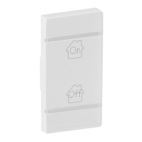   Legrand MyHome -Valena Life általános BE/KI jelölés jobb oldali burkolat, fehér - 755555