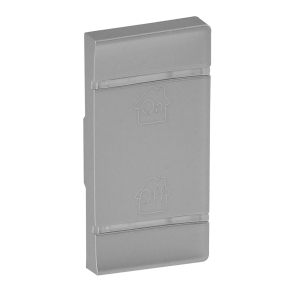   Legrand MyHome -Valena Life általános BE/KI jelölés jobb oldali burkolat, alumínium - 755557