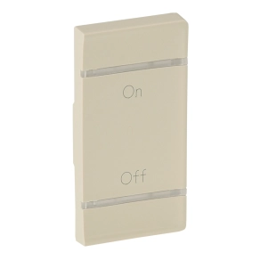   Legrand MyHome -Valena Life BE/KI jelölés jobb oldali burkolat, elefántcsont - 755576