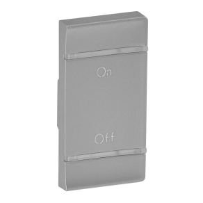   Legrand MyHome -Valena Life BE/KI jelölés jobb oldali burkolat, alumínium - 755577