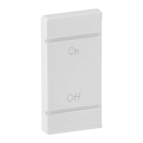   Legrand MyHome -Valena Life BE/KI jelölés bal oldali burkolat, fehér - 755585