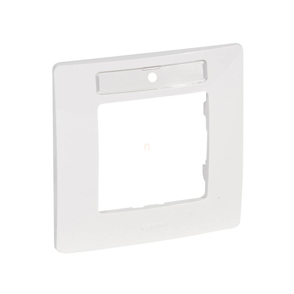 Legrand Niloé 1-es keret címketartóval, fehér 665006
