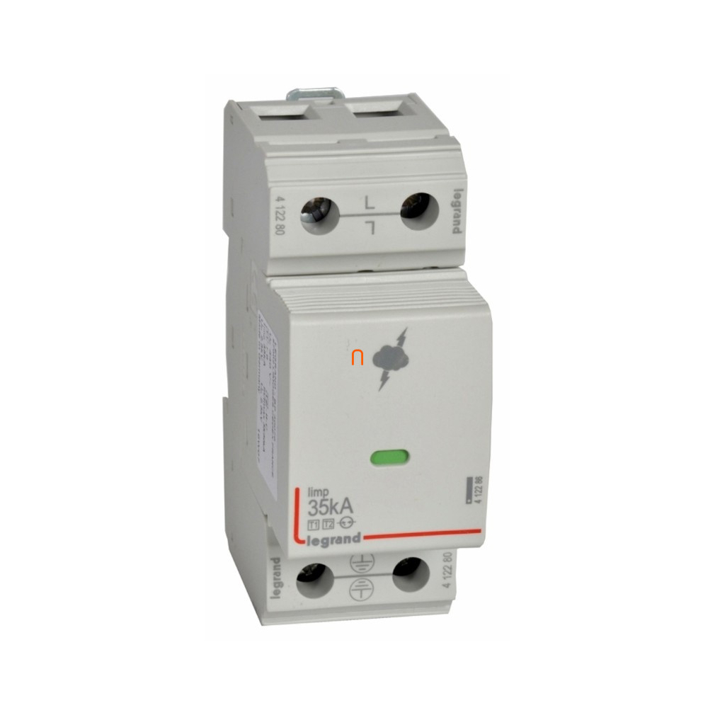 Legrand 412280 Túlfeszültség-levezető T1 35KA 1P 440V +SD