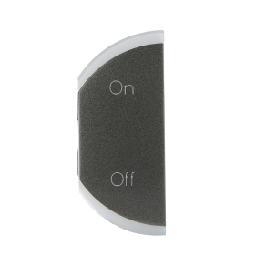   Legrand MyHome-Céliane BE/KI burkolat, 1 mod, bal, grafit - 64880