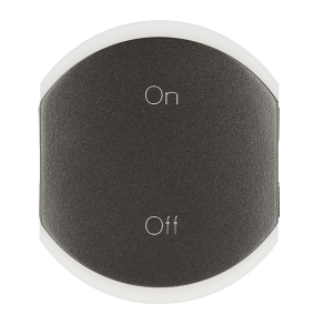   Legrand MyHome-Céliane BE/KI burkolat, 2 mod, grafit - 67988