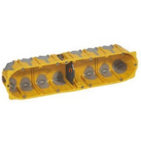 Batibox süllyesztődoboz négyes doboz, gumis, 50 mm 080034