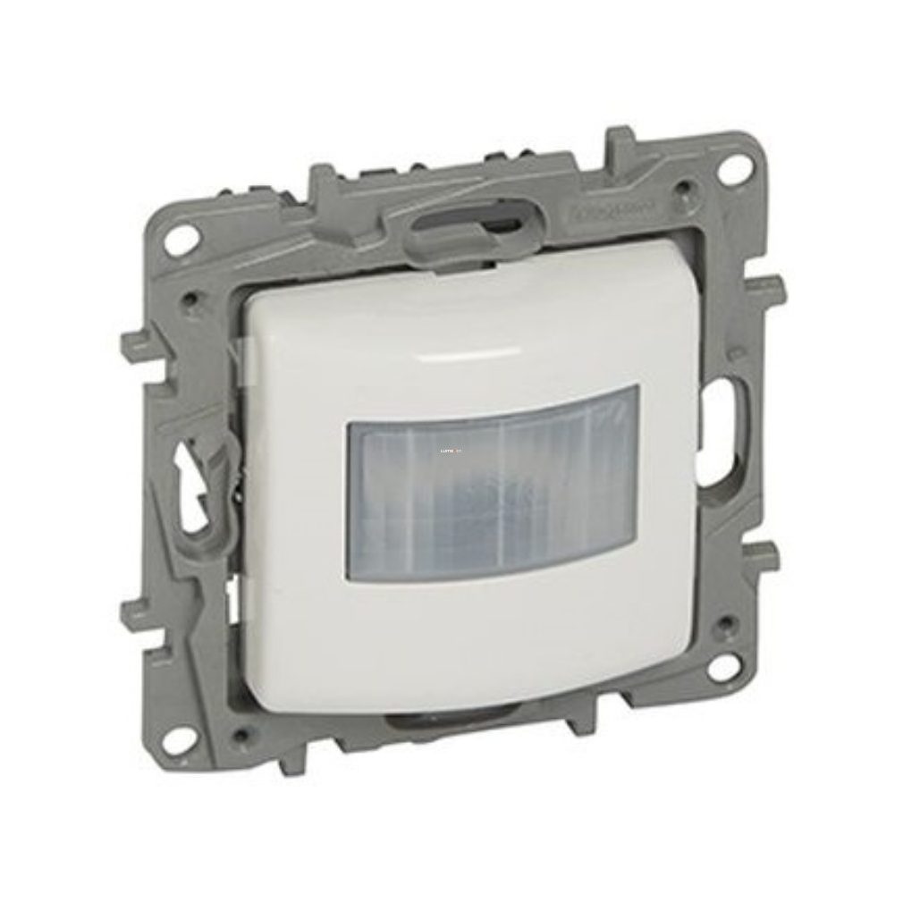 Legrand Niloé fehér mozgásérzékelős kapcsoló 0-50W LED, 0-400 W (izzó, halogén) 180fok, (764582)