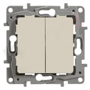 Legrand Niloé csillárkapcsoló, bézs - 764606