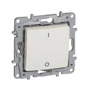 Legrand Niloé kétpólusú kapcsoló, bézs - 764617