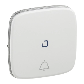   Legrand Valena Allure Váltónyomó burkolat jelzőfényes, csengőjeles, fehér - 755090