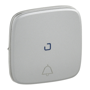   Legrand Valena Allure Váltónyomó burkolat jelzőfényes, csengőjeles, alumínium - 755092