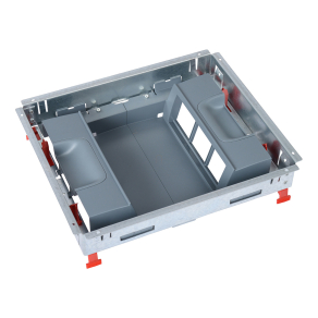   Legrand Standard 12 (2x6) modulos, vertikális, állítható magasságú standard padlódoboz, Mosaic-kal szerelvényezhető - 88024