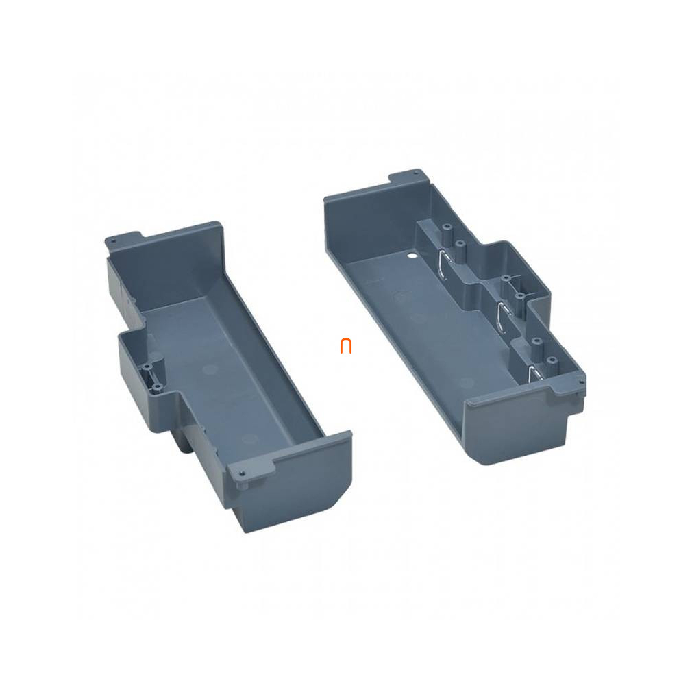 Leg.088027 Műanyag doboz elektromos szigeteléshez, 12 (2x6) modulos vertikális padlódobozhoz, álpadlóba építéshez, 2db