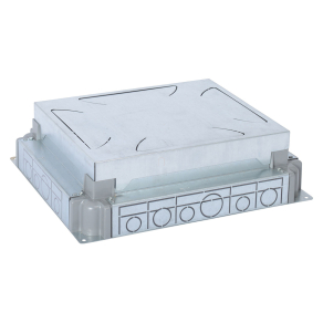   Legrand süllyesztett doboz betonba, állítható magasságú, 65-90mm betonba, 12/18 modulos padlódobozhoz - 88091