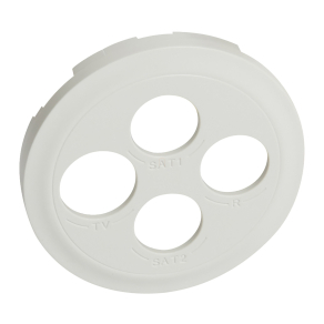 Legrand Céliane TV-R-SAT-SAT burkolat, fehér - 68230