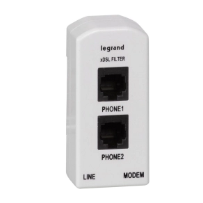   Legrand otthoni hálózatok TEL/ADSL fogadó készlet - 413200