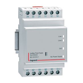   Legrand Automatikus forrásátkapcsoló relé forrásátkapcsoló automatikához, riasztással, LED kijelzéssel - 422686